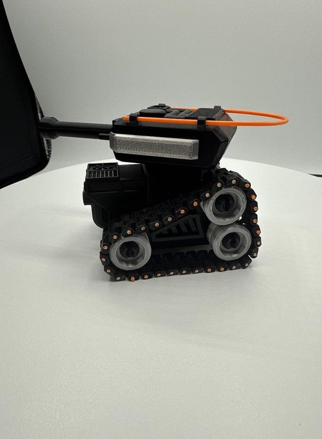 3D CRAFT 3D Printed Mini Tank Toy for Kids | Articulated Tracks, Rotating Turret & Smooth Play Movement | Creative Desk Toy Model | Fun Gift for Play & Display - Image 4